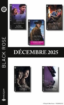 Pack mensuel Black Rose - 10 romans + 1 titre gratuit (Décembre 2025)