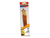 Set 4 pinceaux Gold Taklon poils synthétiques Simply type 4