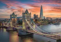 Puzzle 1500 pièces - High Quality Collection - Londres au crépuscule