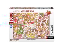 Puzzle 1000 pièces - Molang - Desserts gourmands