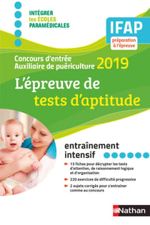 Le tout-en-un des tests d'aptitude (tests, méthodes, entraînements, sujets) - Concours AP - Format : ePub 3