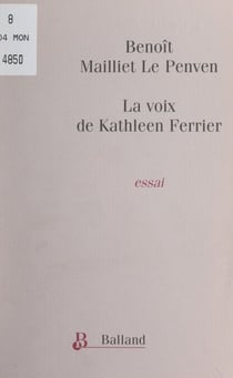 La voix de Kathleen Ferrier