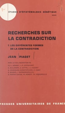 Recherches sur la contradiction (1) - Les différentes formes de la contradiction
