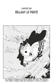 One Piece édition originale - Chapitre 769 - Bellamy le pirate