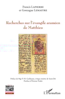 Recherches sur l'évangile araméen de Matthieu