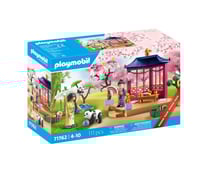 Playmobil - Jardin asiatique avec famille de pandas - 71762