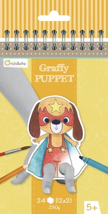 Graffy Puppet - Animaux super héros - Avenue Mandarine
