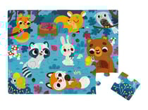 Puzzle 20 pièces - Les animaux de la forêt - Janod