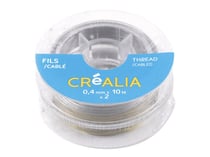 2 bobine de Fil câblé 0,4 mm x 10 m Créalia - Argenté / Doré