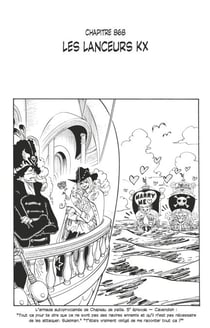 One Piece édition originale - Chapitre 868 - Les lanceurs KX