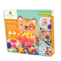 Stick'n fun - petit modèle - pompons ferme