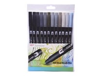 Set 12 feutres Tombow - Gris
