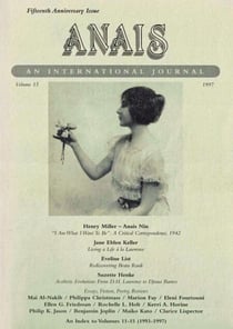ANAIS: An International Journal, Vol. 15