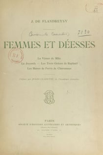 Femmes et déesses - La Vénus de Milo, la Joconde, les Trois Grâces de Raphaël, les Muses de Puvis de Chavannes