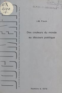 Des couleurs du monde au discours poétique de leurs qualités - Analyse de l'univers chromatique du roman d'Ernst Jünger "Sur les falaises de marbre" (1939)