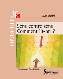 Sens contre sens. Comment lit-on?