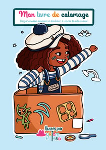 Mon carnet de coloriage - Des personnages amusants et attachants à colorier de mille couleurs