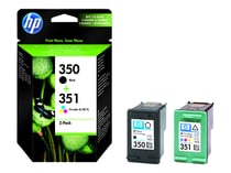 Cart Encre Hp N°350+351 Classic 4 Couleurs