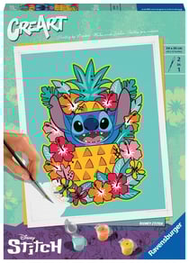 Peinture au numéro CreArt Ravensburger - Lilo & Stitch - 24 x 30 cm