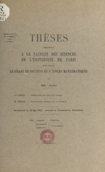 Homologie des espaces fibrés - Thèses présentées à la Faculté des sciences de l'Université de Paris pour obtenir le grade de Docteur ès sciences mathématiques