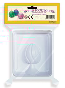 Moule bougie - Œuf torsadé