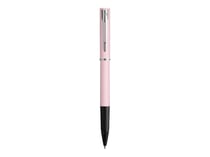 Stylo roller - Noir - Allure - Pointe fine - Waterman - Rose pastel