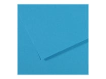 Feuille MI-TEINTES® Canson - 50 x 65 cm - 160g/m² - bleu turquoise