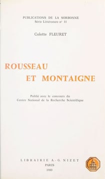 Rousseau et Montaigne