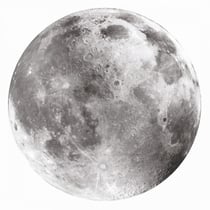 Puzzle rond 500 pièces - Space Collection - NASA - La Lune