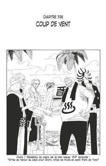 One Piece édition originale - Chapitre 338 - Coup de vent