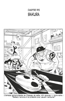 One Piece édition originale - Chapitre 915 - Bakura