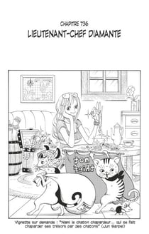 One Piece édition originale - Chapitre 736 - Lieutenant-chef Diamante