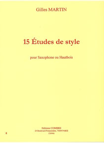 15 Études de style - Saxophone ou hautbois