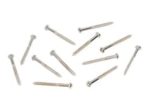 PURE VINTAGE SLOTTED TELECASTER® NECK PICKUP MOUNTING SCREWS, NICKEL (12)