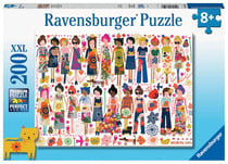 Puzzle XXL 200 pièces  - Amitié florale - Ravensburger