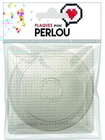 Plaques rondes 8,5 cm + carré 8 cm Mini Perlou