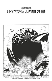 One Piece édition originale - Chapitre 813 - L'invitation à la partie de thé
