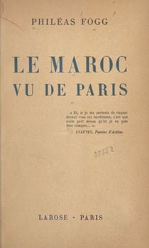 Le Maroc vu de Paris