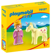 Princesse et licorne - Playmobil PLAYMOBIL 1.2.3 - 70127