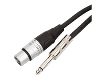 Shiver - Câble 1 jack 6,35mm / 1 XLR femelle - 6m