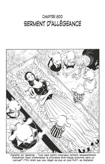 One Piece édition originale - Chapitre 800 - Serment d'allégeance
