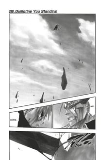 Bleach - T32 - Chapitre 286 - Guillotine You Standing