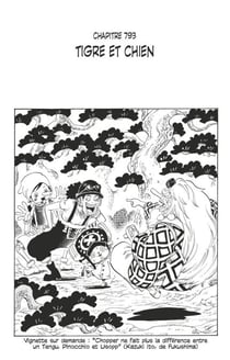One Piece édition originale - Chapitre 793 - Tigre et chien