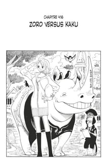 One Piece édition originale - Chapitre 416 - Zoro versus Kaku