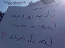 The Ghost at the Protest with Me - My Story, #4