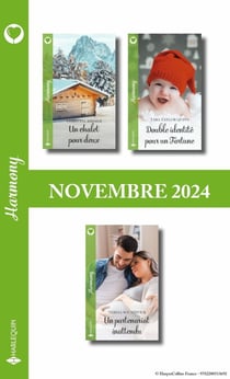 Pack mensuel Harmony - 3 romans (Novembre 2024)