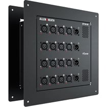 Allen & Heath DT164-W - Boîtier encastrable 16x8 XLR Dante