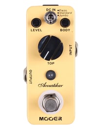 Mooer - Acoustikar simulation acoustique