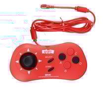 Manette mini Pad Just For Games - SNK MVSX - Rouge