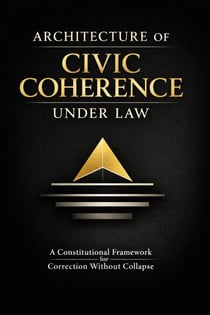 Architecture of Civic Coherence Under Law - Think and Grow Together, #6